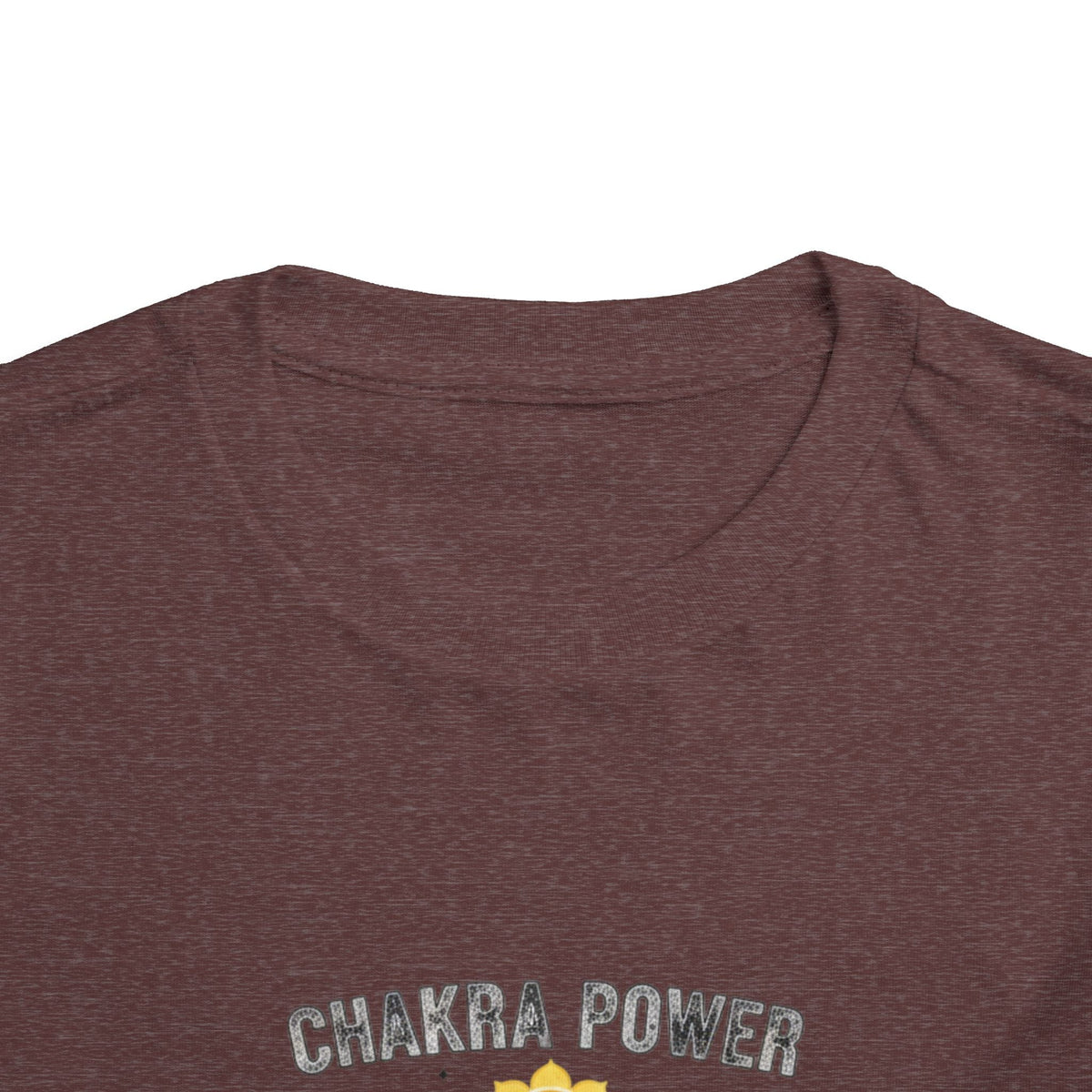 Chakra Power Toddler Tee — Colorful Kids Chakra Energy Shirt