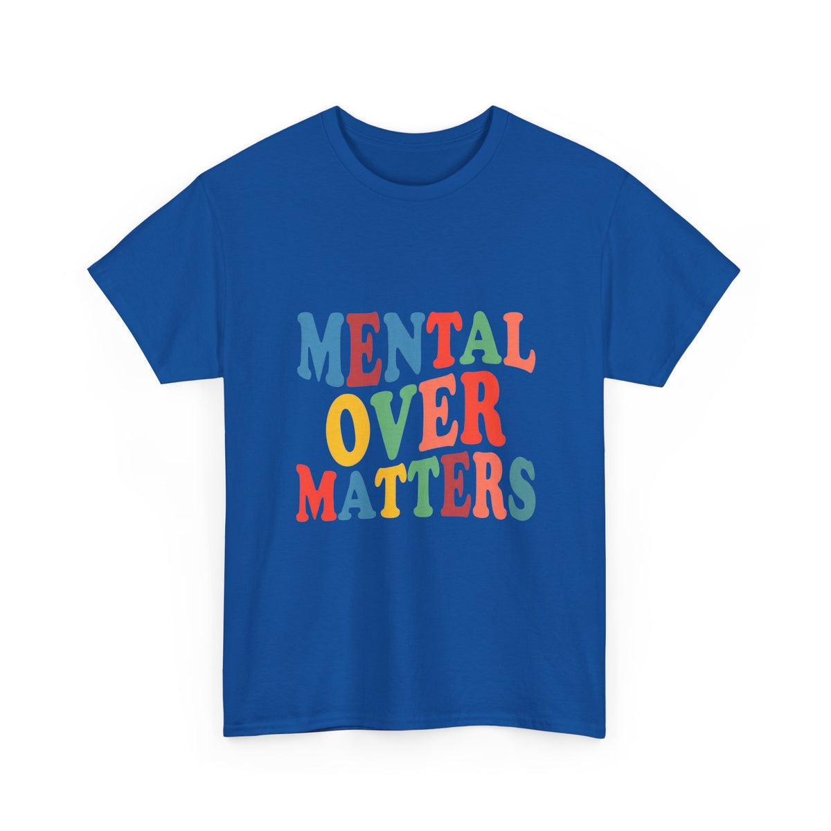 "Mental Over Matters" Colorful Mental Health Graphic Tee (See No Evil / Hear No Evil / Fear No Evil)