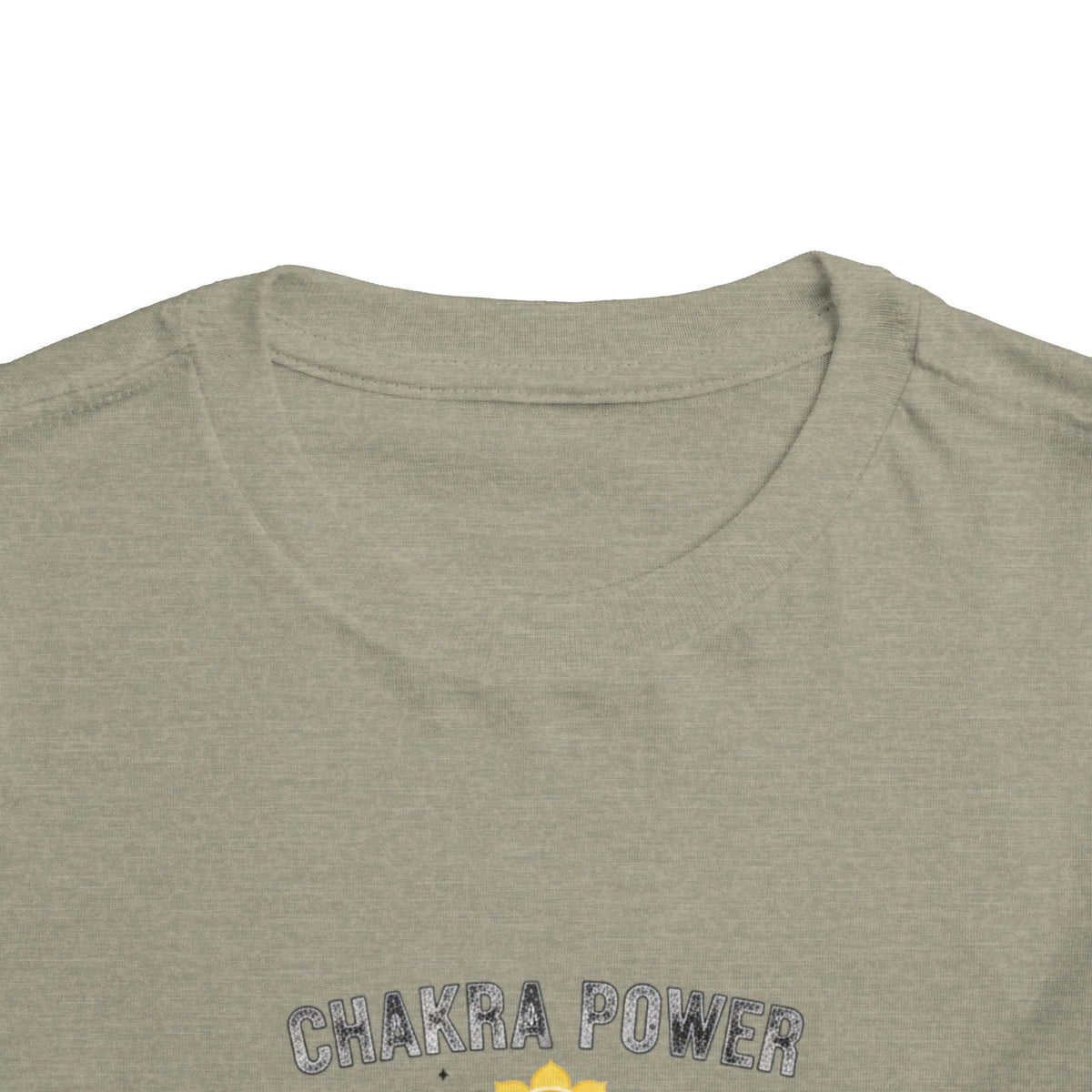 Chakra Power Toddler Tee — Colorful Kids Chakra Energy Shirt