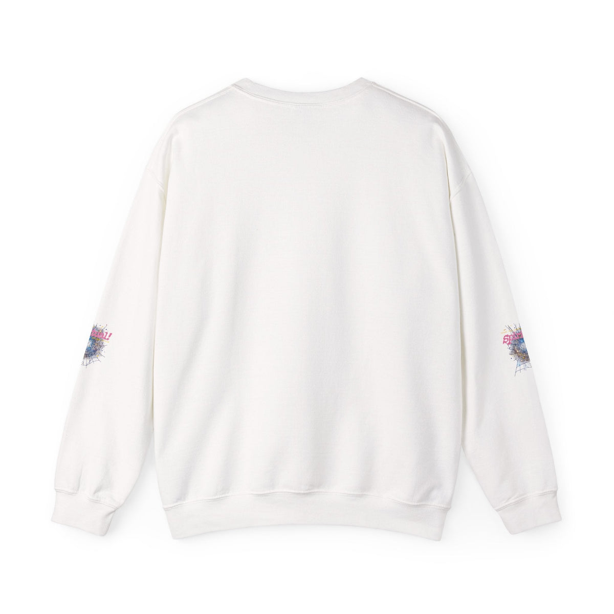 Spiritual Graphic Crewneck Sweatshirt – Dreamy Spiderweb Art