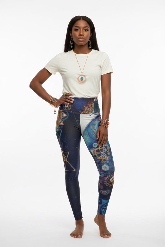 Enlightened Psychedelic Vision All-Over Leggings #3