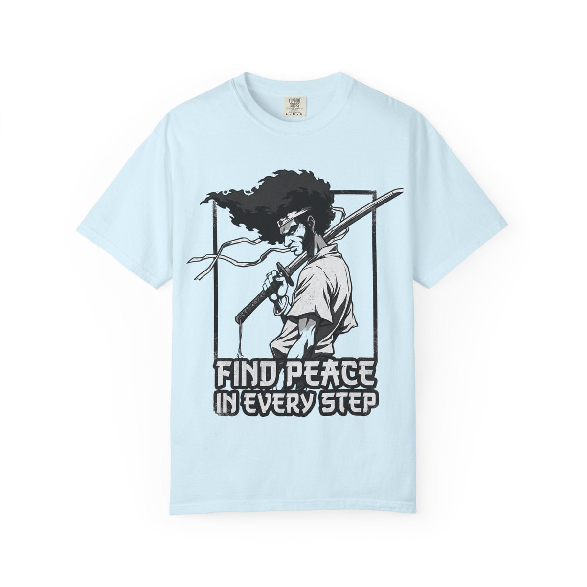 Afro samurai peace T-shirt