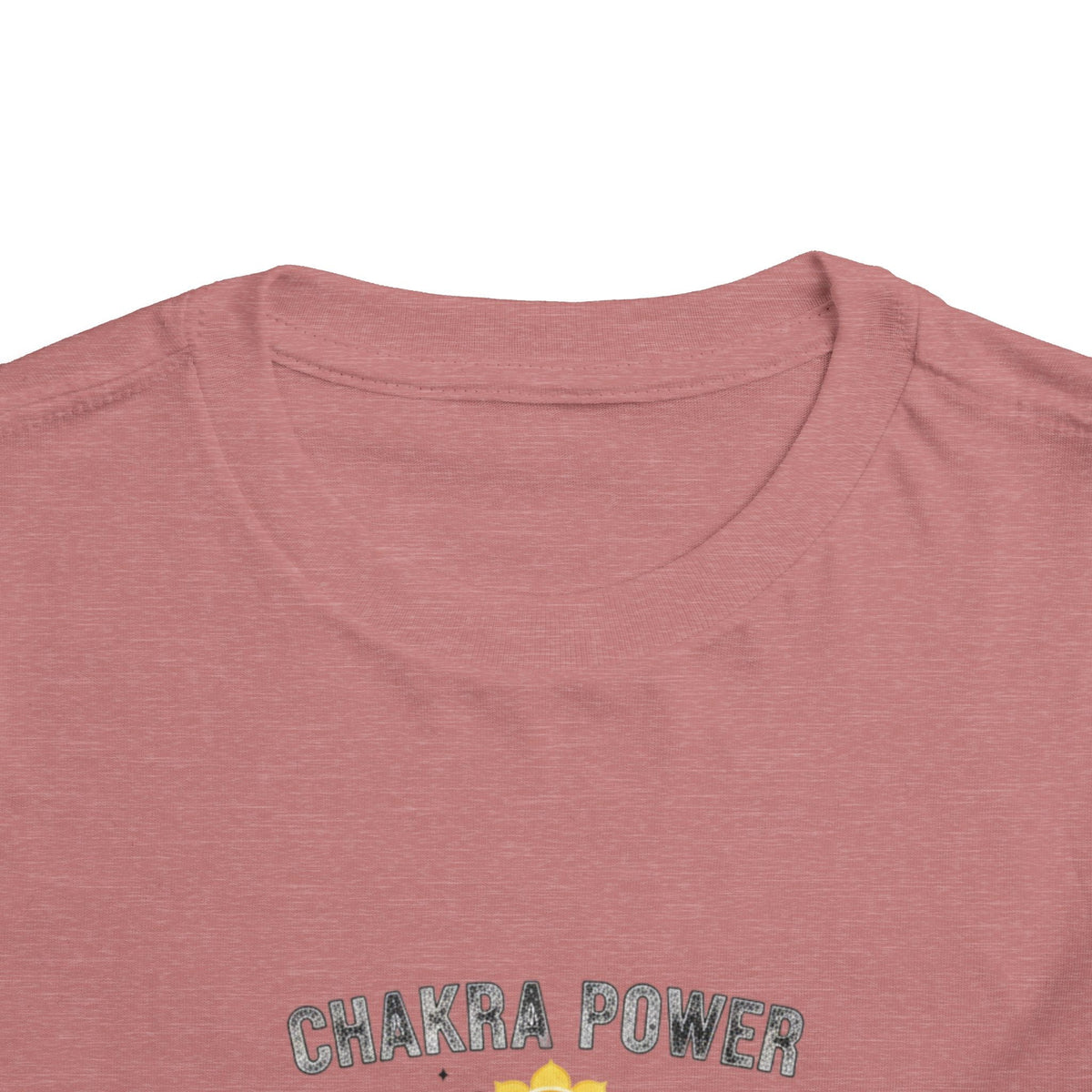 Chakra Power Toddler Tee — Colorful Kids Chakra Energy Shirt