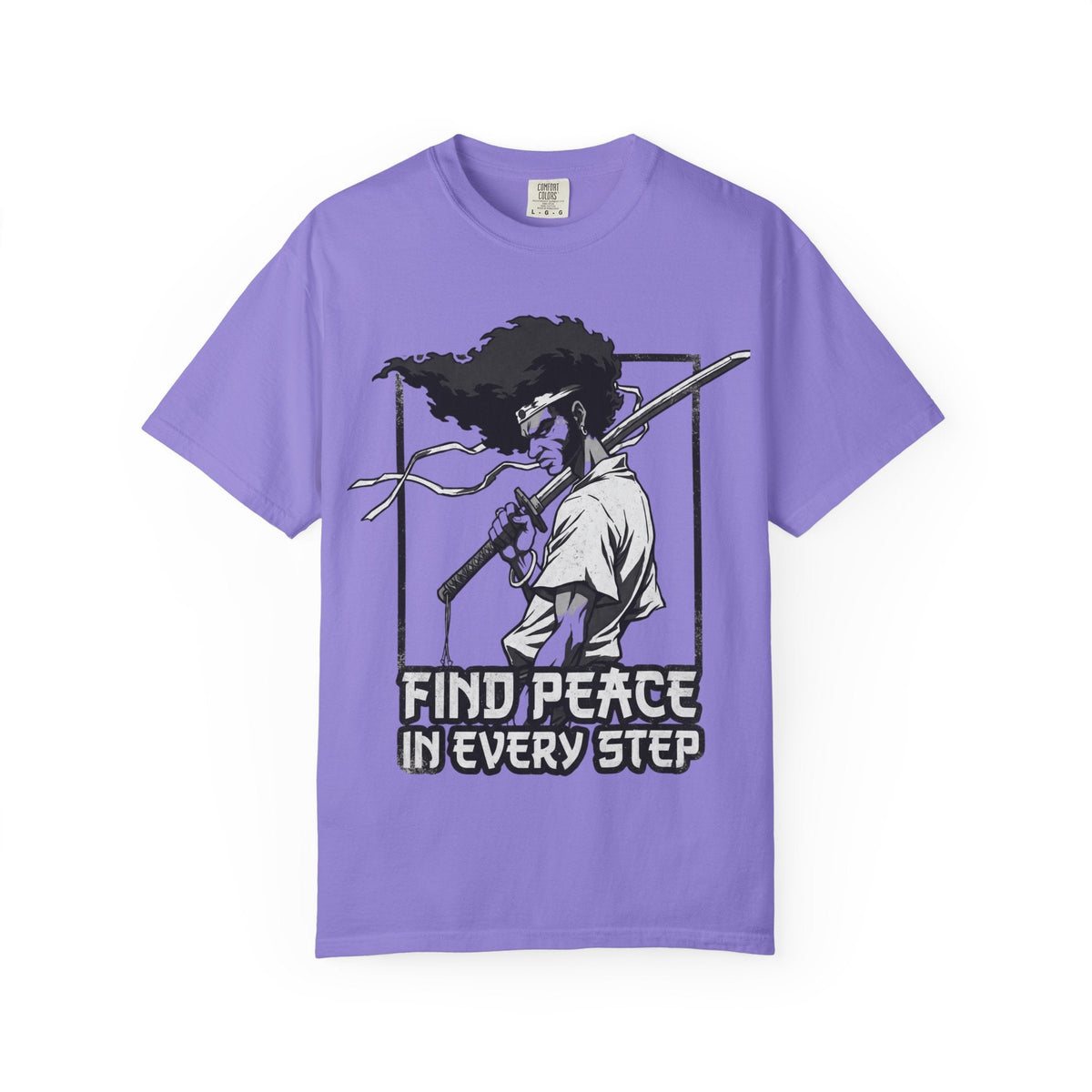 Afro samurai peace T-shirt