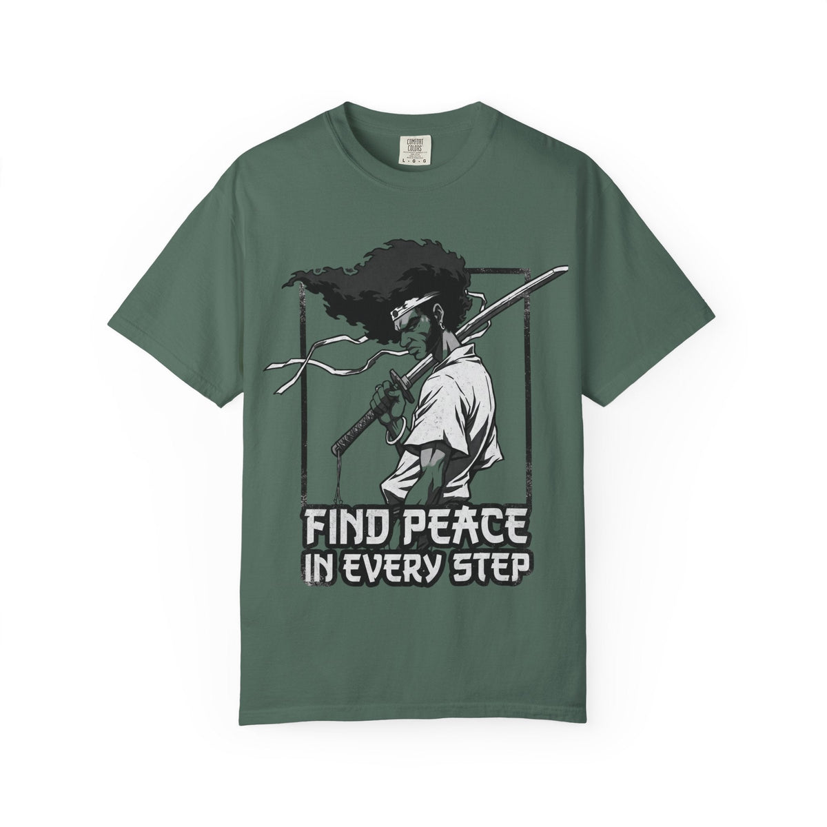Afro samurai peace T-shirt