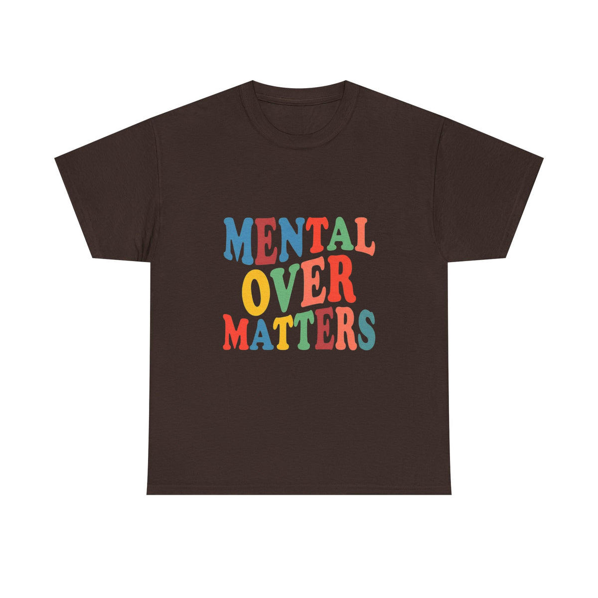 "Mental Over Matters" Colorful Mental Health Graphic Tee (See No Evil / Hear No Evil / Fear No Evil)
