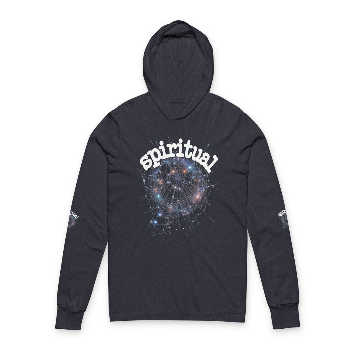 Celestial spiritual Hooded Long Sleeve Tee