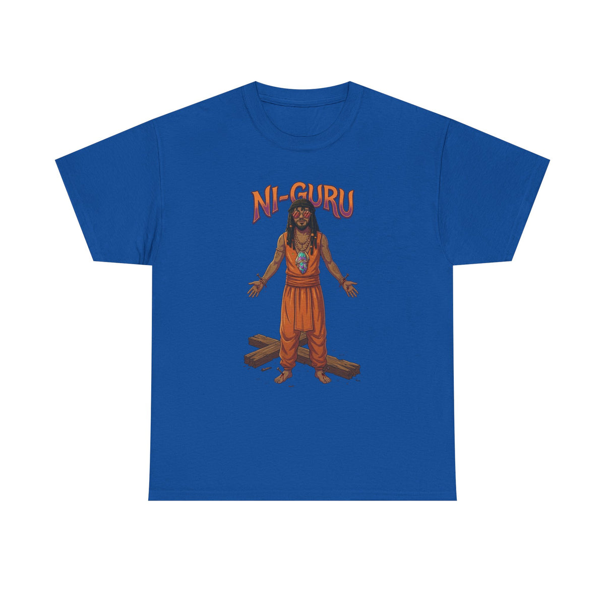 Ni-Guru Graphic Tee — Spiritual Guru Illustration T-Shirt