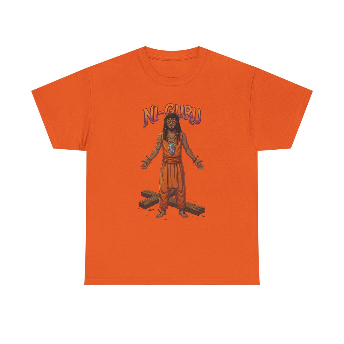 Ni-Guru Graphic Tee — Spiritual Guru Illustration T-Shirt