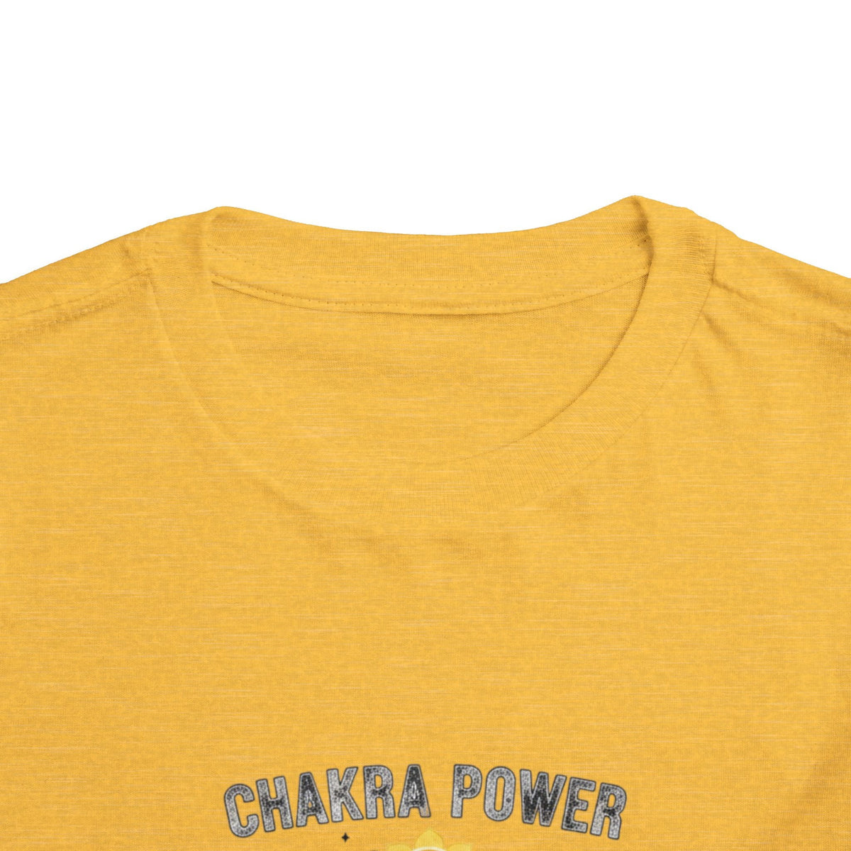 Chakra Power Toddler Tee — Colorful Kids Chakra Energy Shirt