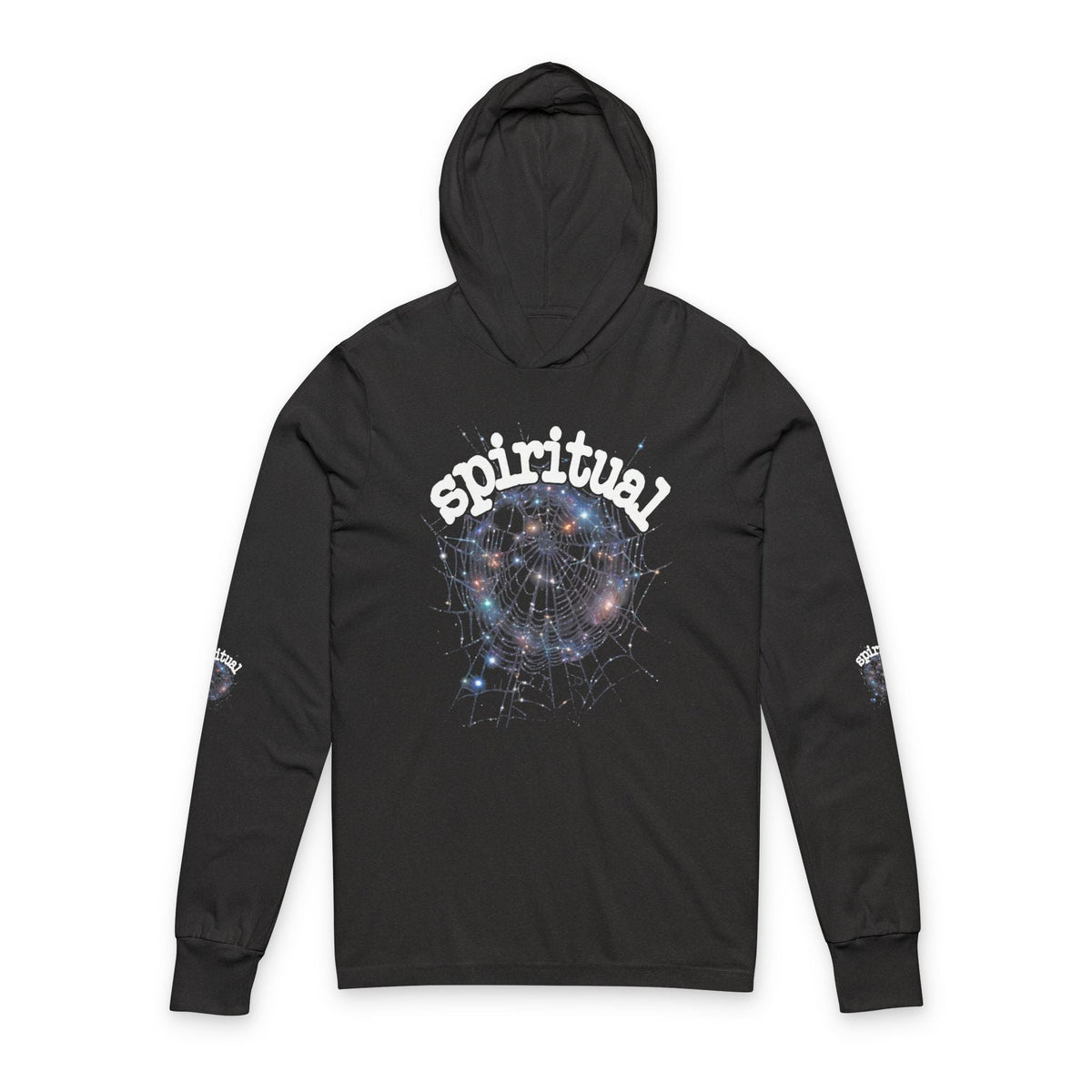 Celestial spiritual Hooded Long Sleeve Tee