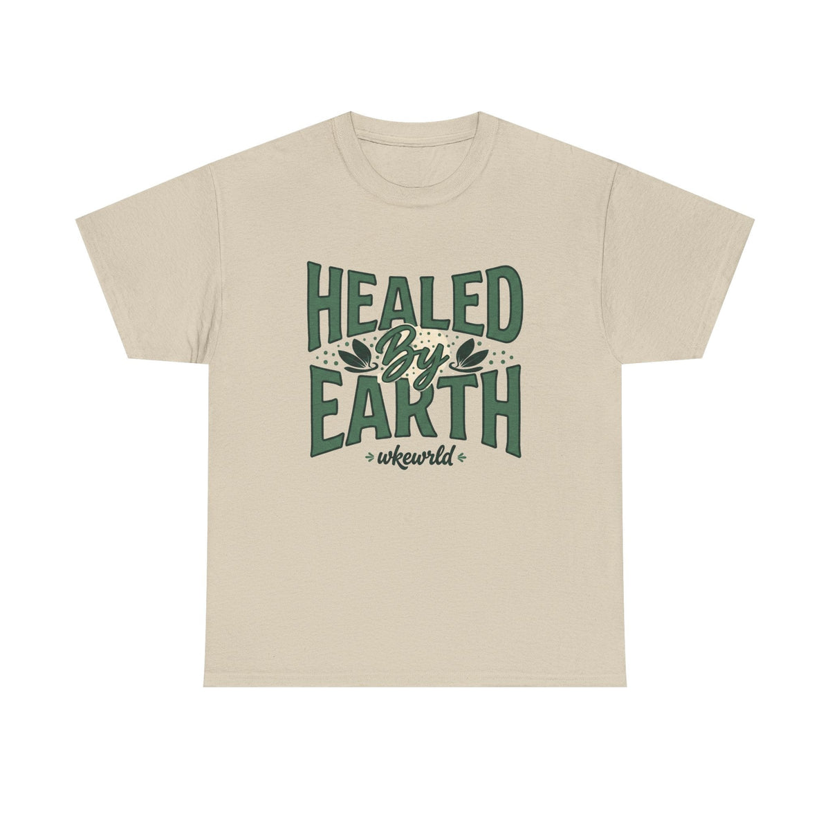 Healed by Earth Tee — Nature Healing Graphic T-Shirt