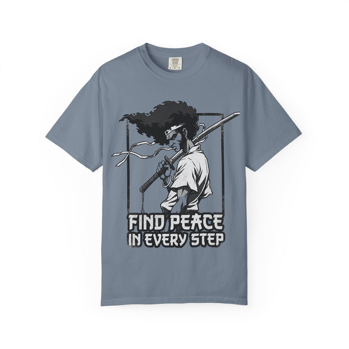 Afro samurai peace T-shirt