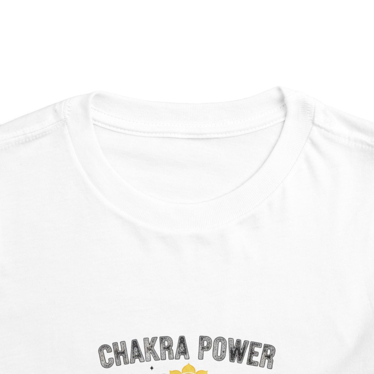 Chakra Power Toddler Tee — Colorful Kids Chakra Energy Shirt