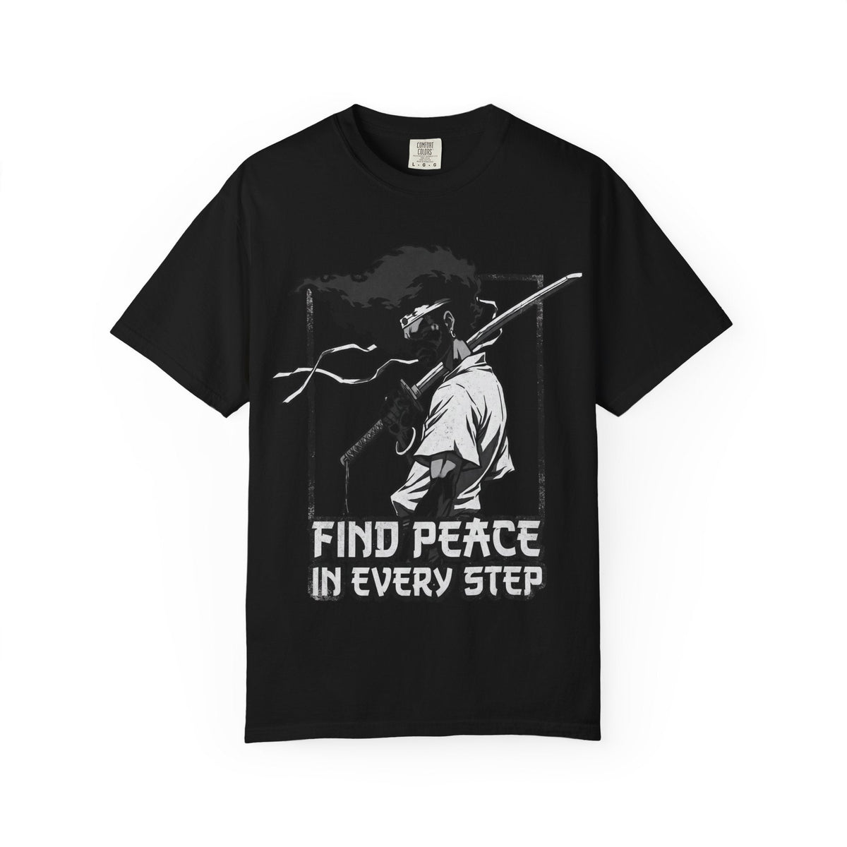 Afro samurai peace T-shirt