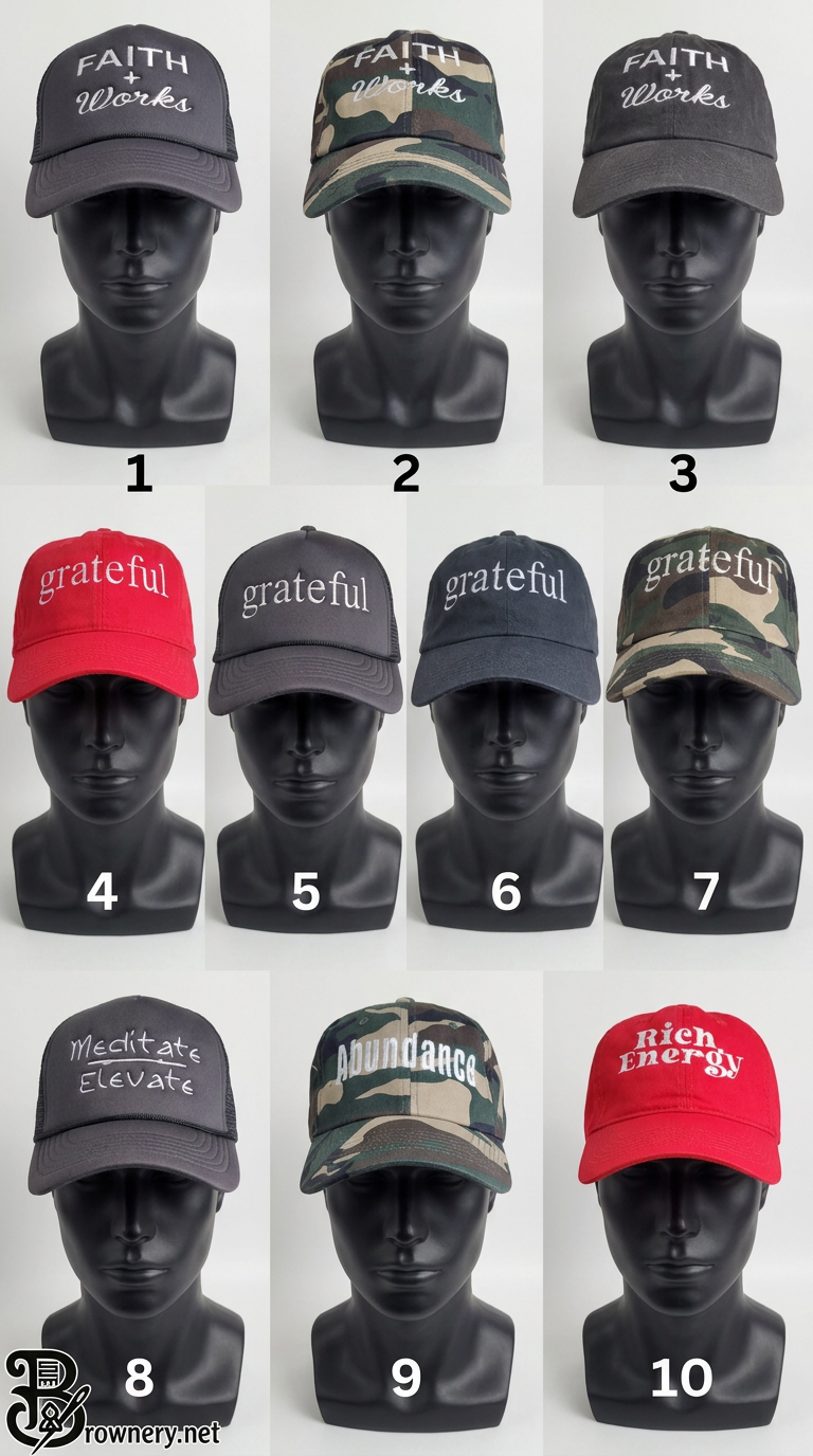 Afr-Letics faith Inspired Strap Back Hat