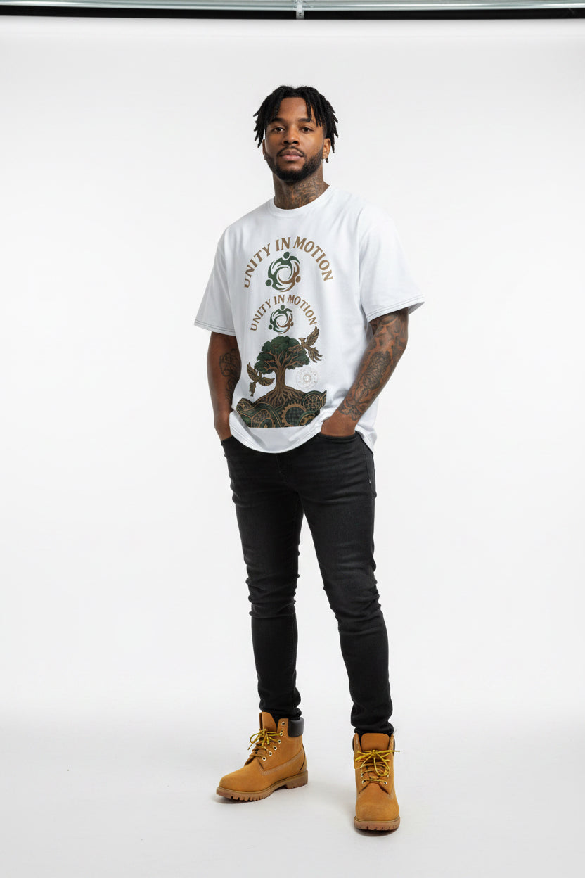 Oversized cotton t-shirt unite