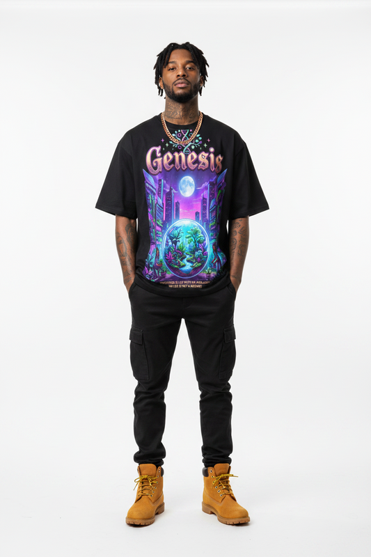 Oversized cotton t-shirt